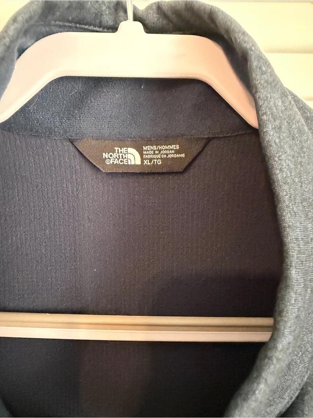 The North Face Men's Dark Gray Full-Zip Fleece Jacket